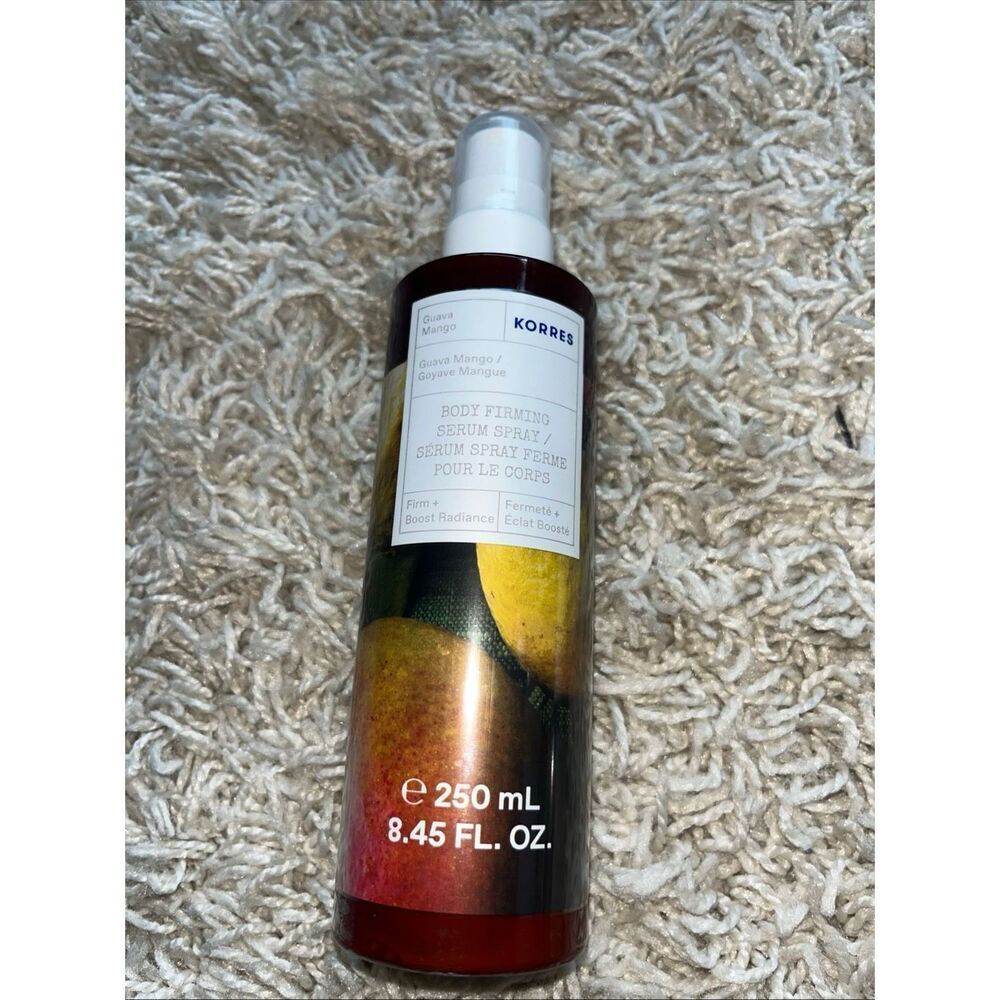 KORRES BODY FIRMING SERUM SPRAY - GUAVA MANGO 8.45 Fl Oz New